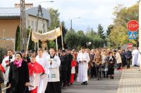 Procesja ulicami Zagórowa