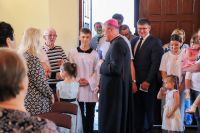 Ks. Prymas wizytuje kaplice w Myszakówku